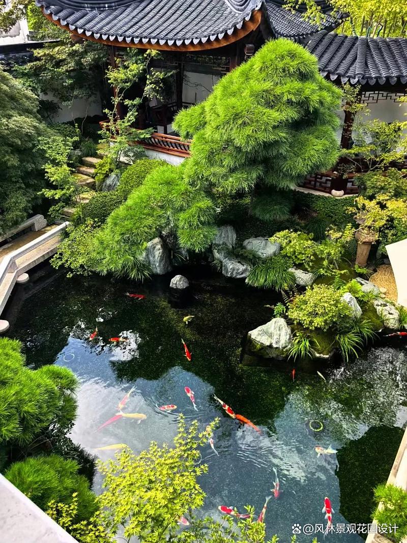 中式庭院景观设计 咫尺乾坤，诗意栖居